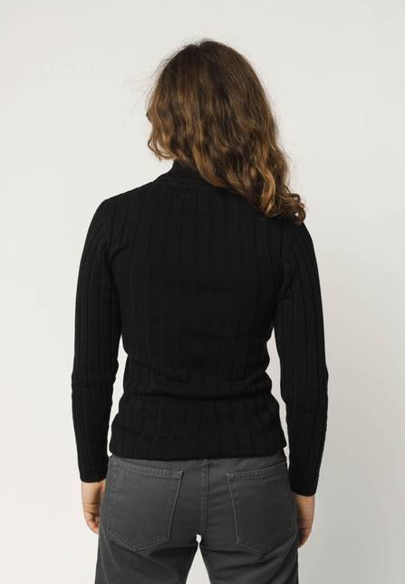 Melawear Damen Strickpullover mit Mockneck AMBA Osterangebot