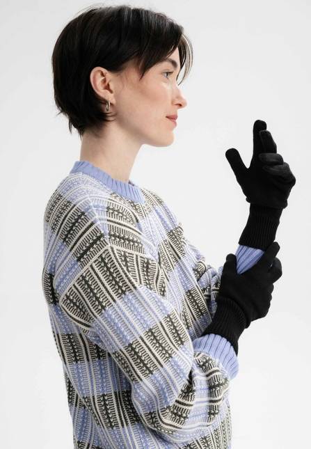 Melawear Strick Handschuhe RISHI Sonderangebot der Fabrik