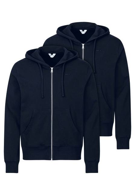 Melawear Hoodiejacke mit Reißverschluss DEVADAS Bundle 50% Rabatt für begrenzte Zeit