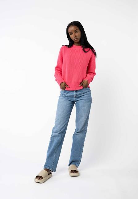 Melawear Rippstrick Pullover MANIKA Top Angebot