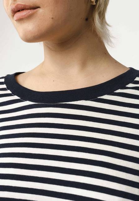 Melawear Basic Langarmshirt REENA Stripes Große Rabatte