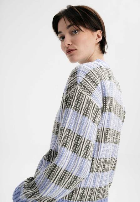 Melawear Strukturierter Strickpullover ISHANI Begrenzte Freigabe