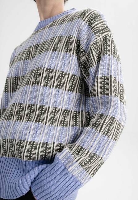 Melawear Strukturierter Strickpullover ISHANI Begrenzte Freigabe