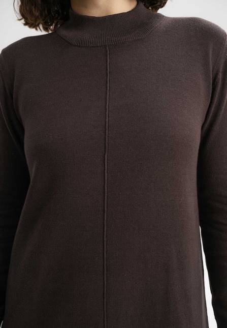 Melawear Basic Feinstrick Kleid HARLEEN Kostenloser Versand international