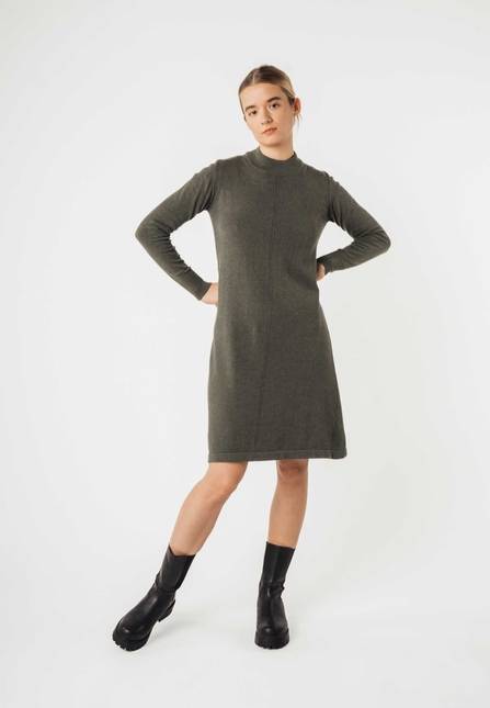 Melawear Basic Feinstrick Kleid HARLEEN Fabrikladen