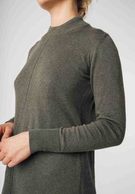 Melawear Basic Feinstrick Kleid HARLEEN Fabrikladen