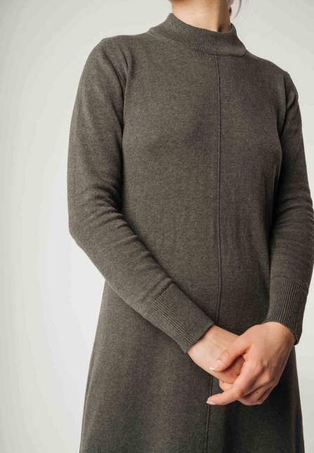 Melawear Basic Feinstrick Kleid HARLEEN Fabrikladen