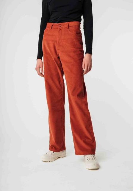 Melawear Cord Hose mit hohem Bund und weitem Bein OORJA Online Shopping