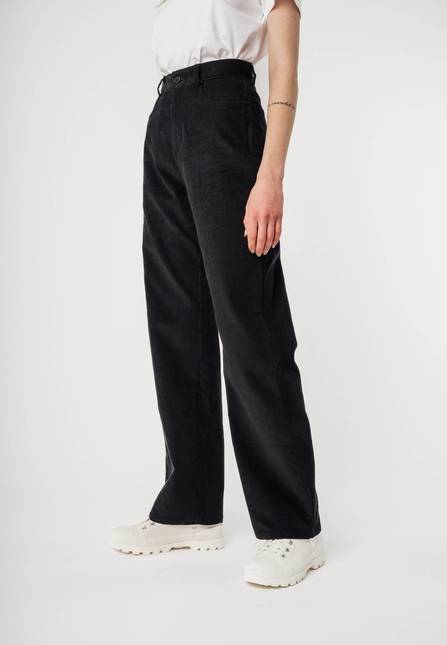 Melawear Cord Hose mit hohem Bund und weitem Bein OORJA Exklusivangebot