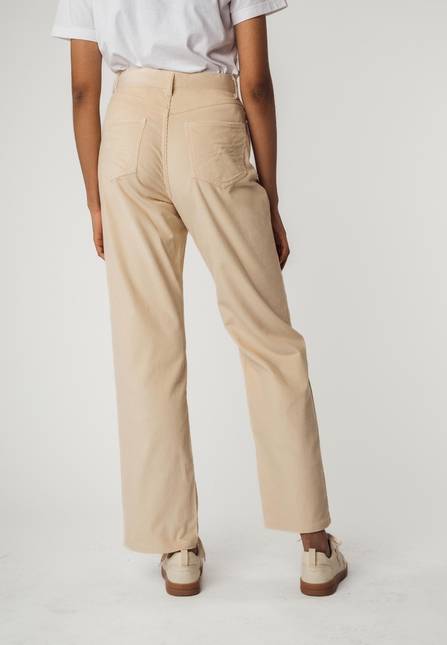 Melawear Cord Hose mit hohem Bund und weitem Bein OORJA Saisonschlussverkauf