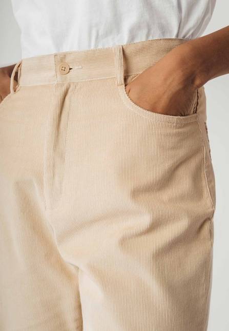 Melawear Cord Hose mit hohem Bund und weitem Bein OORJA Saisonschlussverkauf