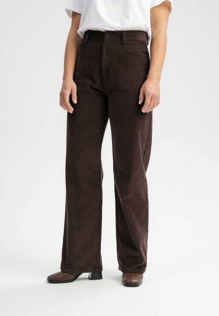 Melawear Cord Hose mit hohem Bund und weitem Bein OORJA Black Friday
