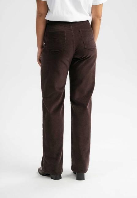 Melawear Cord Hose mit hohem Bund und weitem Bein OORJA Black Friday
