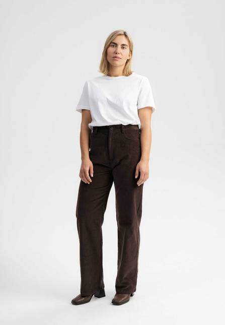 Melawear Cord Hose mit hohem Bund und weitem Bein OORJA Black Friday