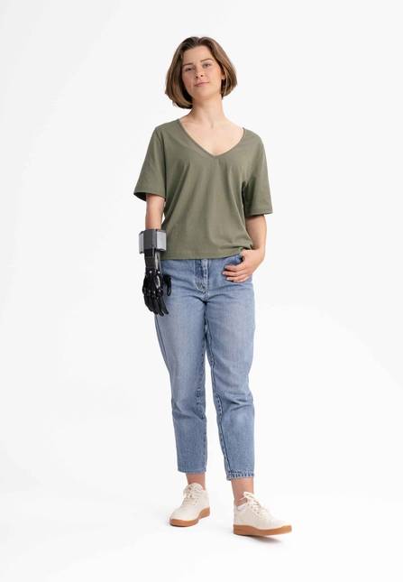 Melawear Damen V-Neck T-Shirt LALI Kauf eins, bekomm eins gratis