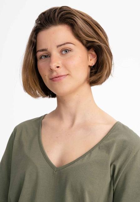 Melawear Damen V-Neck T-Shirt LALI Kauf eins, bekomm eins gratis