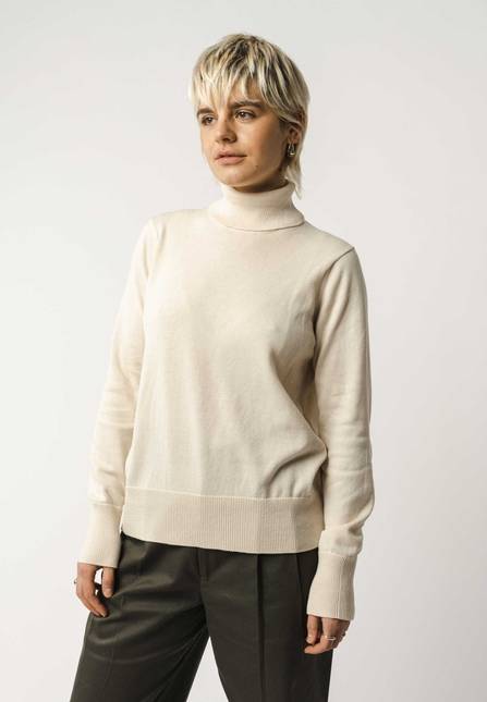 Melawear Feinstrick Rollkragenpullover MAYURA Tägliche Deals