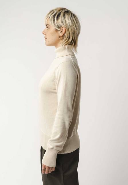Melawear Feinstrick Rollkragenpullover MAYURA Tägliche Deals