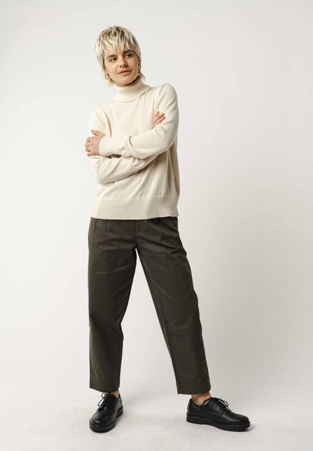 Melawear Feinstrick Rollkragenpullover MAYURA Tägliche Deals