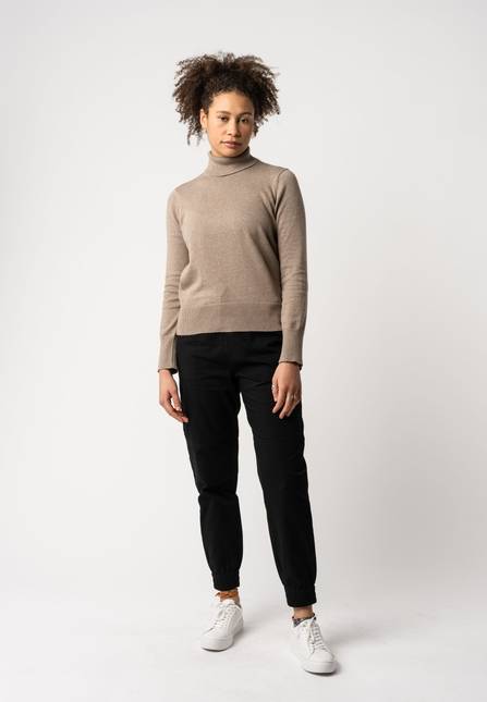 Melawear Feinstrick Rollkragenpullover MAYURA Sonderangebote