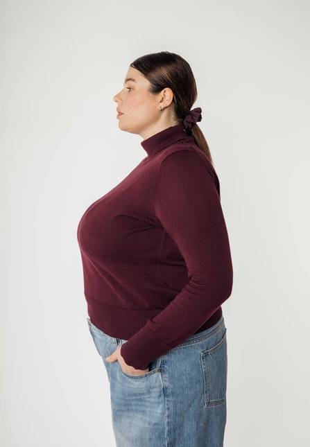 Melawear Feinstrick Rollkragenpullover MAYURA Riesige Ersparnisse