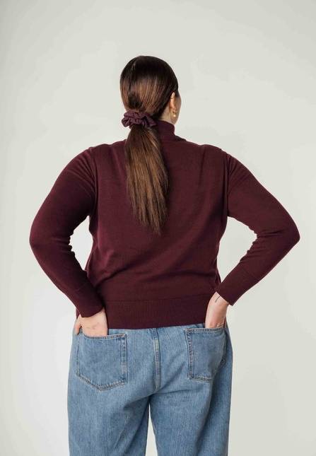 Melawear Feinstrick Rollkragenpullover MAYURA Riesige Ersparnisse