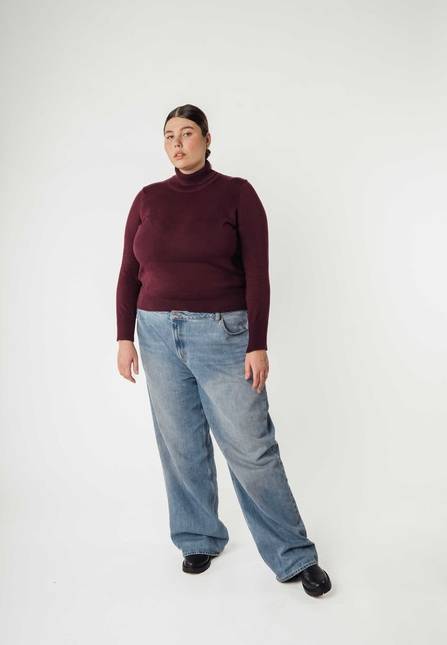 Melawear Feinstrick Rollkragenpullover MAYURA Riesige Ersparnisse