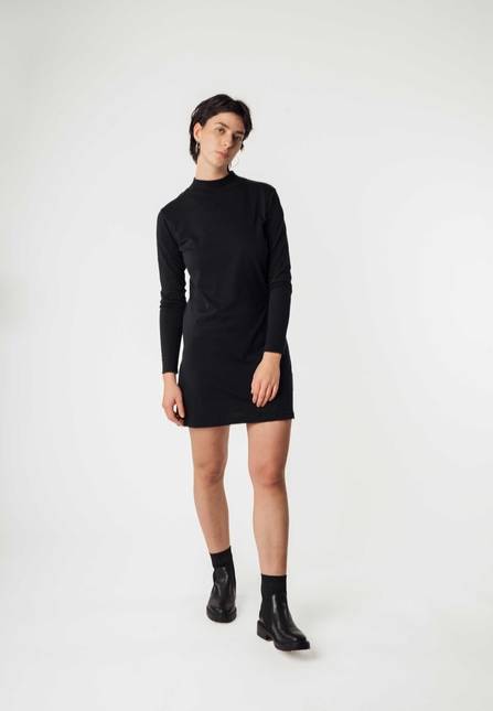 Melawear Mockneck Jerseykleid JANANI Tiefpreis