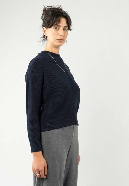 Melawear Rippstrick Pullover MANIKA Kostenlose Rückgabe