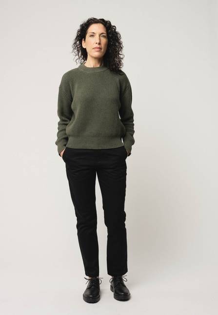Melawear Rippstrick Pullover MANIKA Begrenzte Freigabe