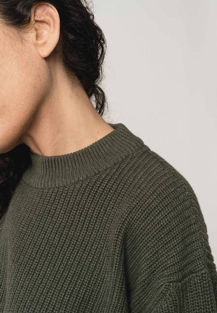 Melawear Rippstrick Pullover MANIKA Begrenzte Freigabe