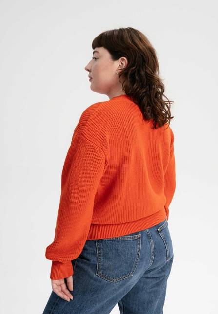 Melawear Rippstrick Pullover MANIKA Letzter Tag