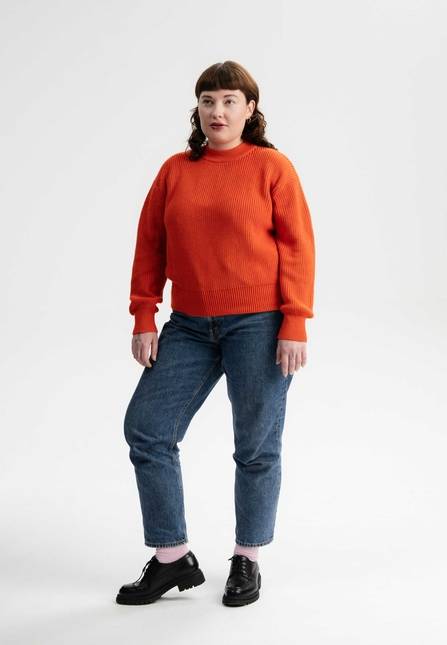Melawear Rippstrick Pullover MANIKA Letzter Tag