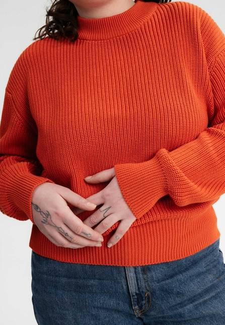 Melawear Rippstrick Pullover MANIKA Letzter Tag