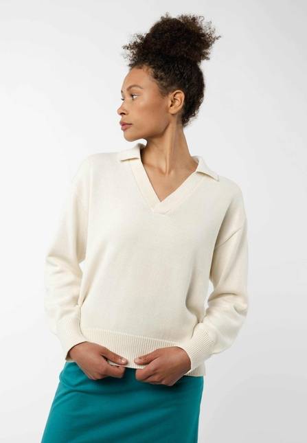 Melawear V-Neck Strickpullover VEDA Black Friday Preise
