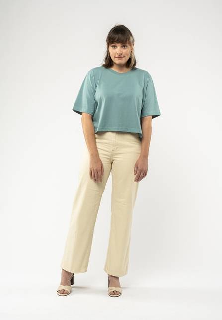 Melawear Cropped T-Shirt JANDRA Fabrikverkauf