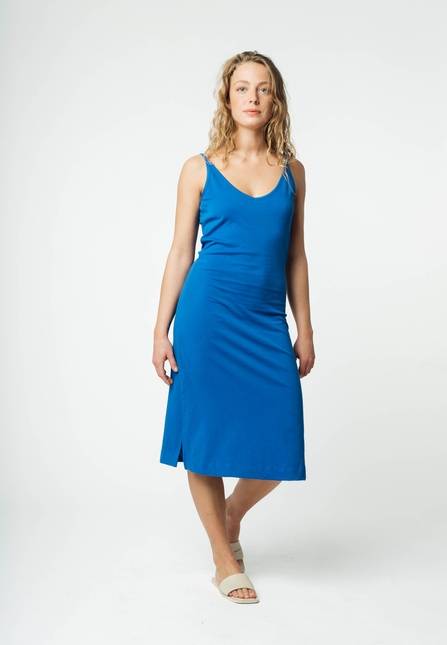 Melawear Damen Midi Trägerkleid SADHANA Kostenloser Versand