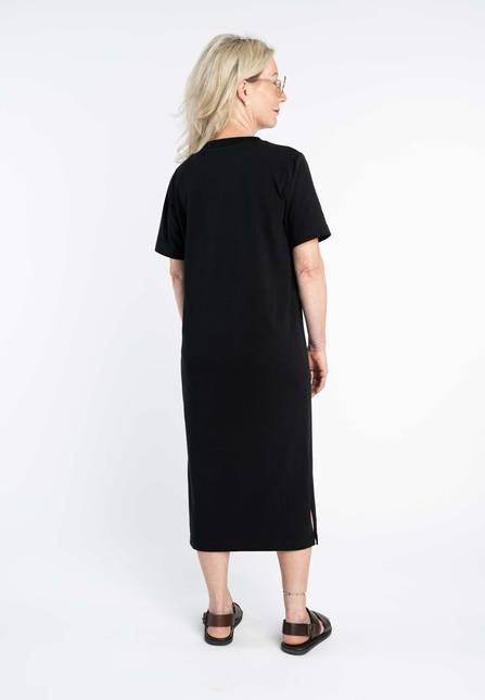 Melawear Langes Jersey Kleid LATIKA Fabrik Onlineshop