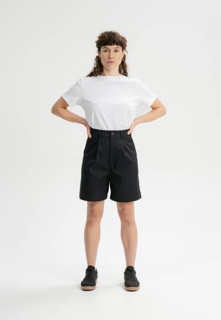 Melawear Shorts mit hohem Bund SABITHA Nur noch ein Tag übrig