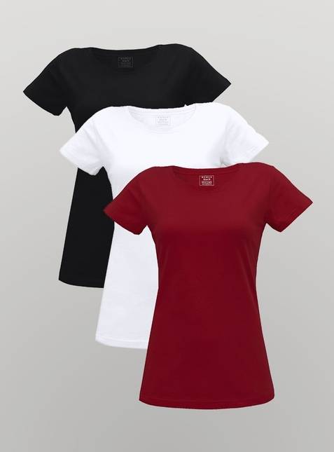 Melawear T-Shirt 3 Pack Damen Fabrik Onlineshop