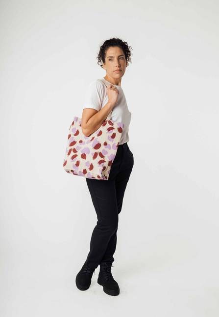 Melawear bedruckte Totebag PUNAM Nur für heute