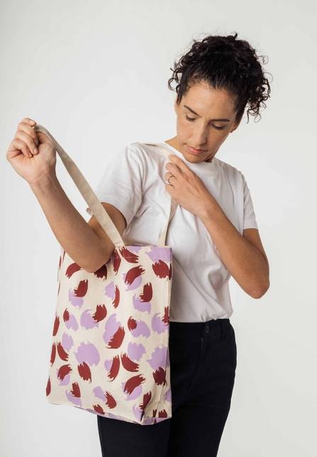 Melawear bedruckte Totebag PUNAM Nur für heute