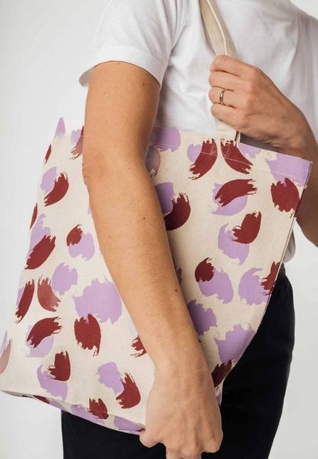 Melawear bedruckte Totebag PUNAM Nur für heute
