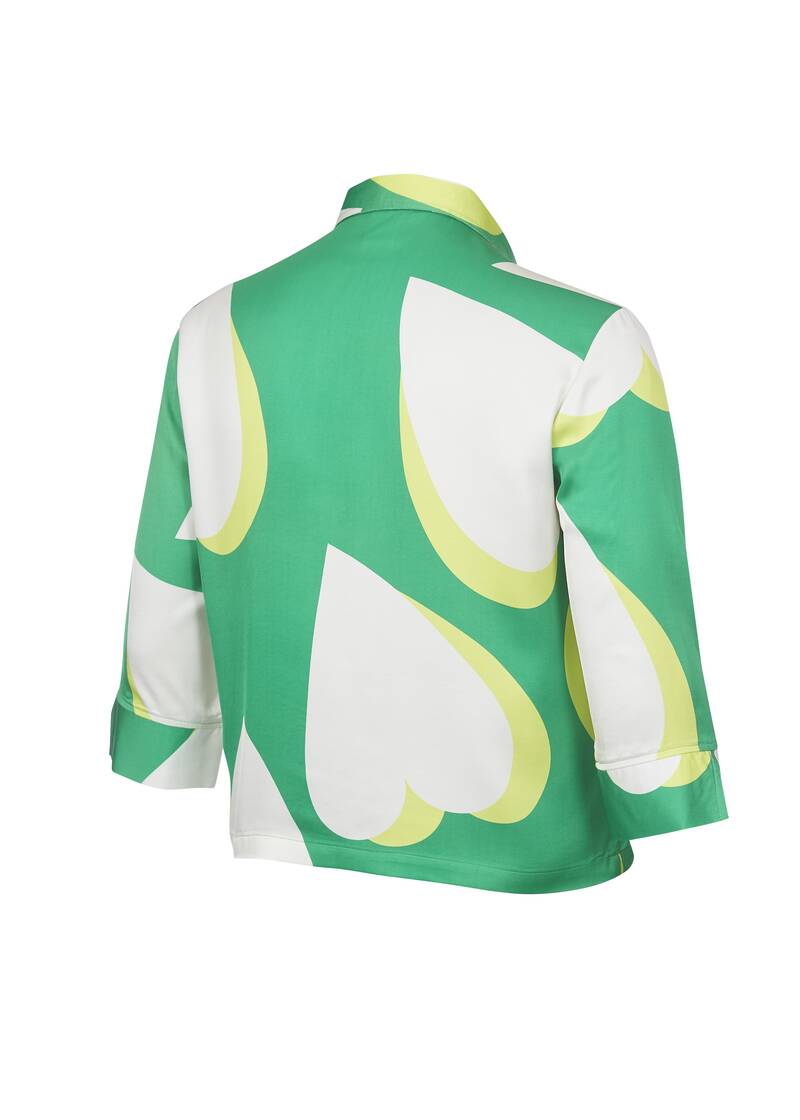 ROCK YOUR CURVES by Angelina Long Sleeves shirt in Grün multicolorArtikelnummer RYC-LCAK-0667-651 Muttertagsangebot