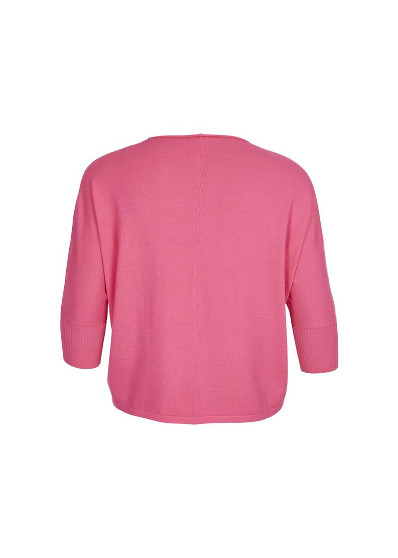 ROCK YOUR CURVES by Angelina Strickshirt in PinkArtikelnummer RYC-LCAK-0286-401 Heißer Verkauf