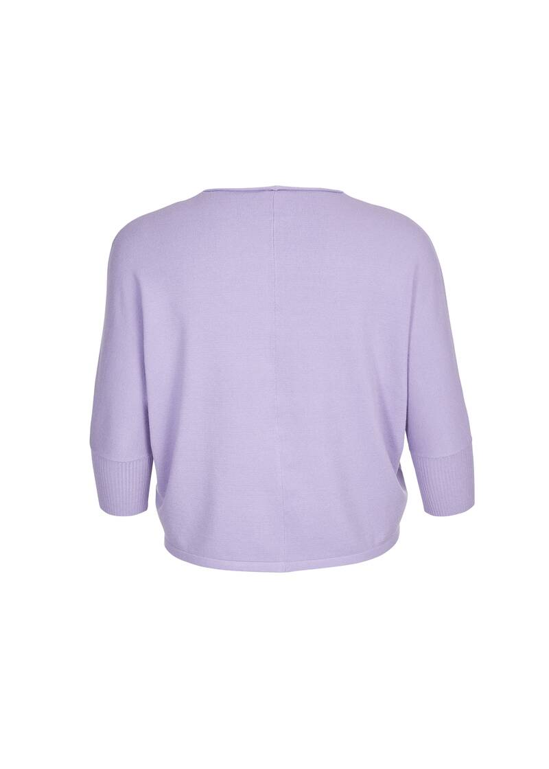 ROCK YOUR CURVES by Angelina Strickshirt in FliederArtikelnummer RYC-LCAK-0285-402 Top Angebot