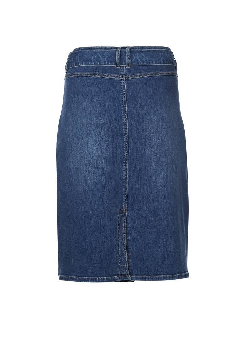 ROCK YOUR CURVES by Angelina Jeansrock in Jeans blauArtikelnummer RYC-LCAK-0269-501 Räumungsverkauf