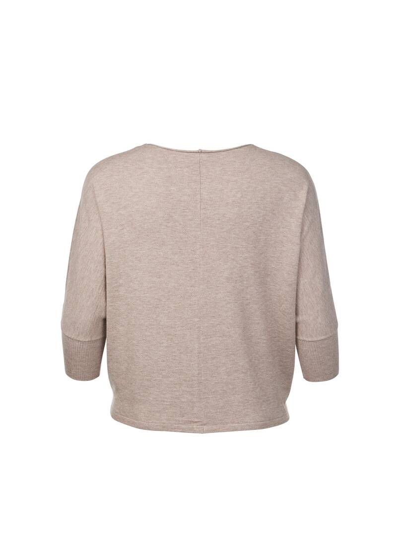 ROCK YOUR CURVES by Angelina Strickshirt in taupeArtikelnummer RYC-LCAK-0646-102 Kauf eins, bekomm eins gratis