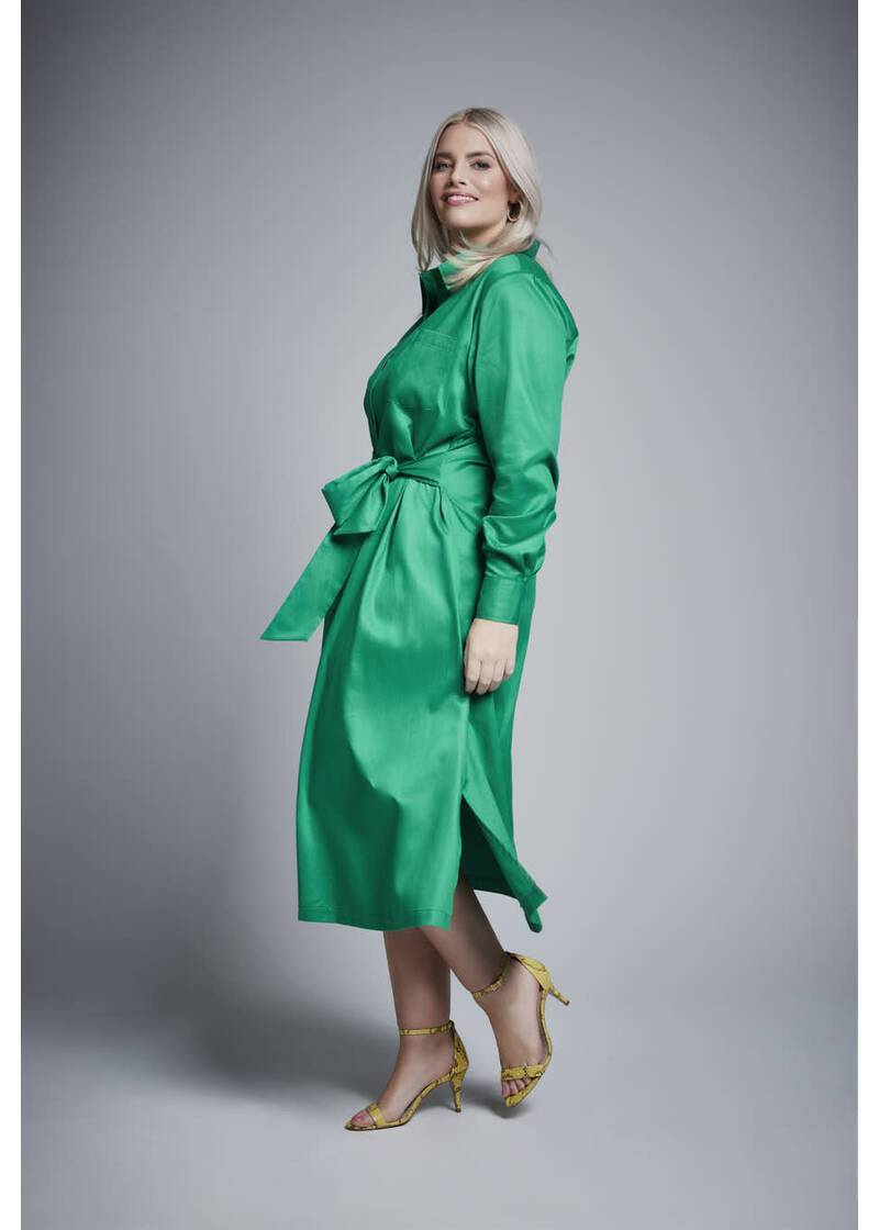 ROCK YOUR CURVES by Angelina Blusenkleid in GrünArtikelnummer RYC-LCAK-0459-650 VIP-Rabatte