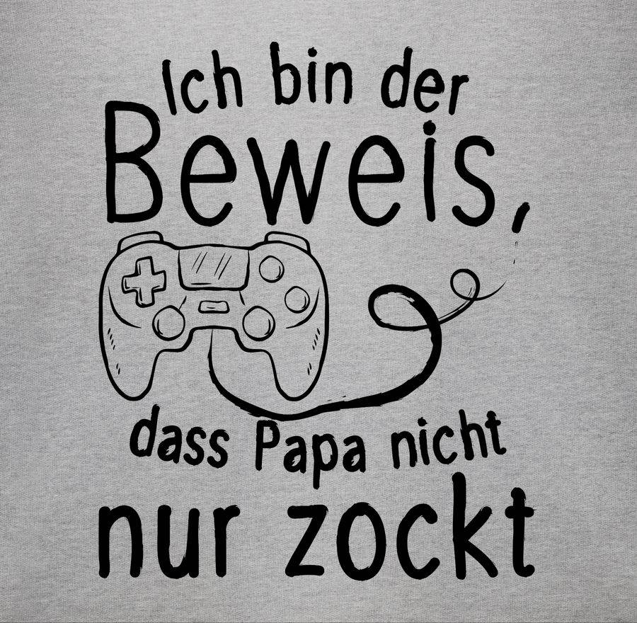 Shirtracer Ich bin der Beweis, dass Papa nicht nur zockt: T-Shirt Rucksack Shirtracer Preisnachlass